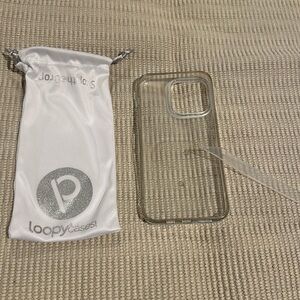 Loopy iPhone 14 Pro Max clear matte case
